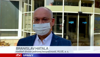 Branislav Hatala z VUJE pre RTVS: Na relatívne malej ploche vieme z jadra vyrobiť veľký objem energie