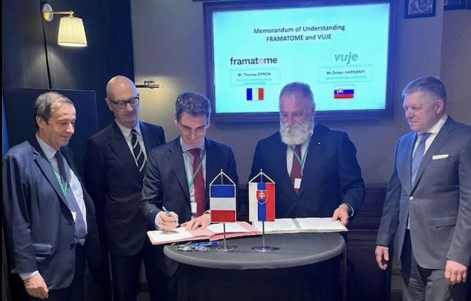 Denník Postoj o podpise memoranda Framatome a VUJE: Jadrová energetika robí zo SR žiadaného partnera na medzinárodnej scéne