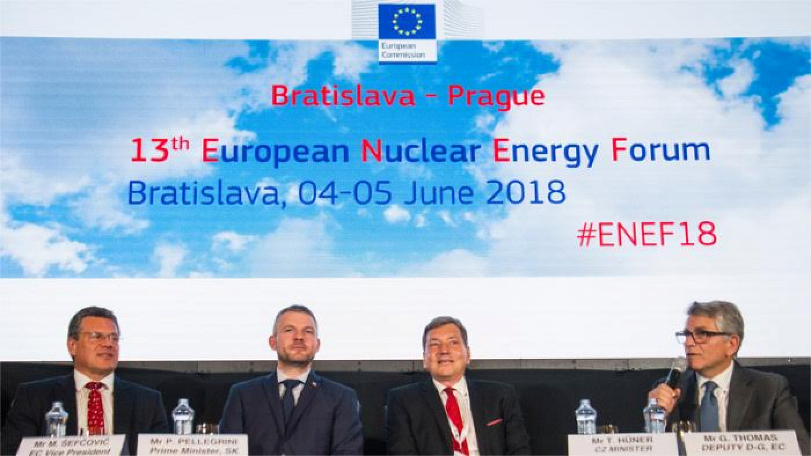 ENEF 2018: Premiér podporil jadro