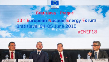 ENEF 2018: Premiér podporil jadro