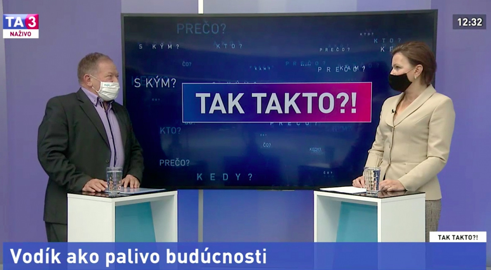 Peter Líška na TA3: Elektrolýza je v súčasnosti najčistejším spôsobom výroby vodíka