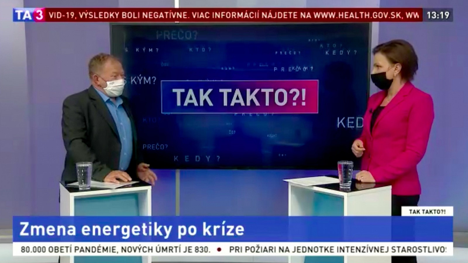 Peter Líška v TA3 o vplyve koronavírusu na energetiku aj jadrovej energii ako zelenej