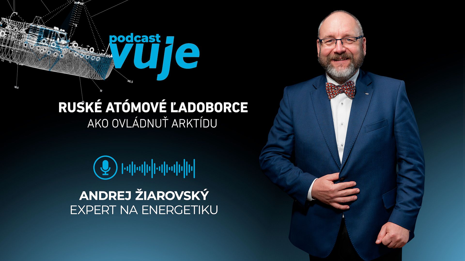 Atómové ľadoborce: od Lenina po Líder. Podcast VUJE o technologickom vývoji plavidiel otvárajúcich Severnú morskú cestu