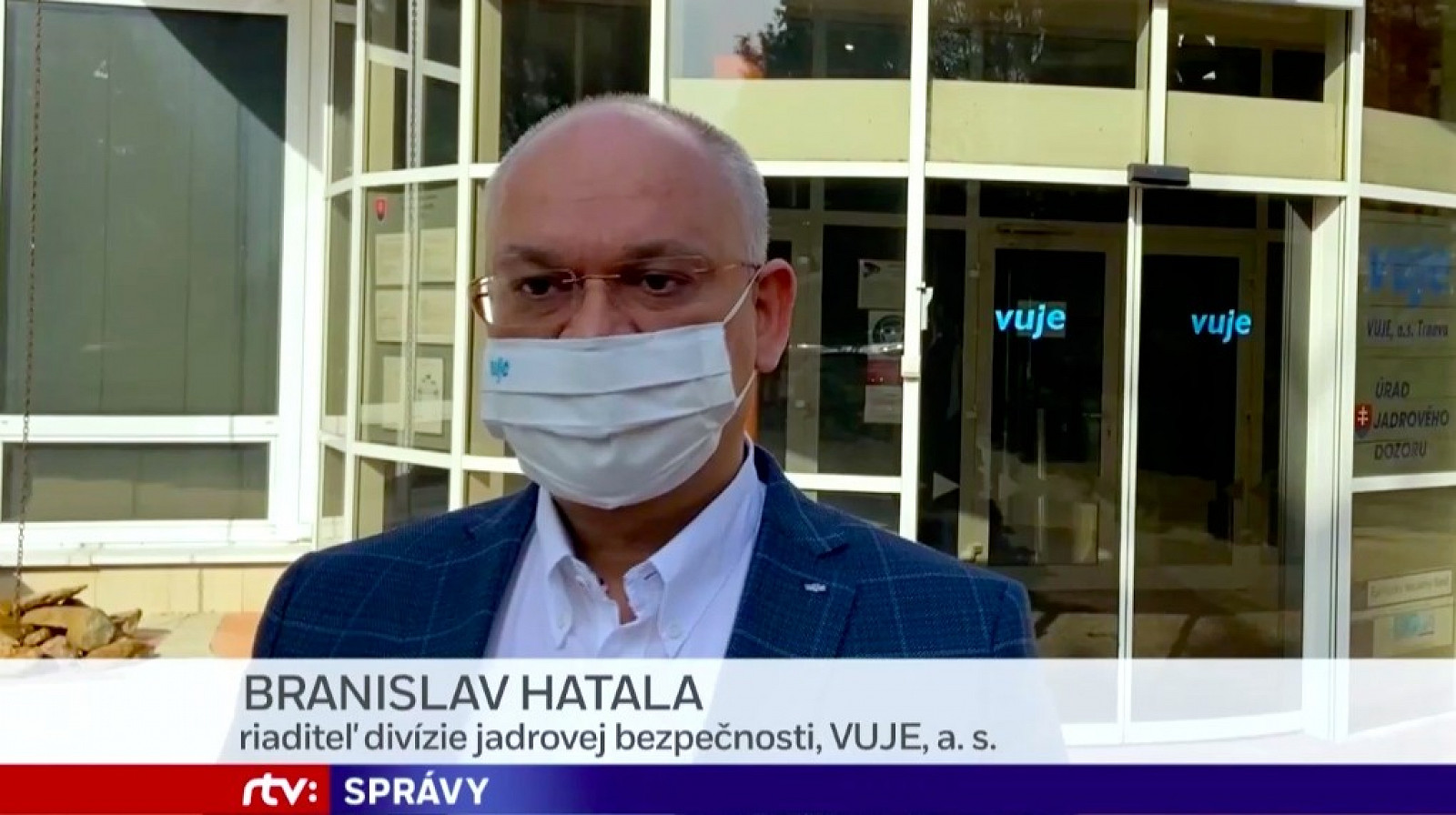 Branislav Hatala z VUJE pre RTVS: Na relatívne malej ploche vieme z jadra vyrobiť veľký objem energie