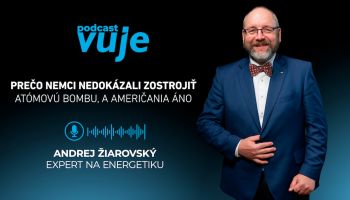 In the podcast VUJE #11 Andrej Žiarovský discusses why Germany failed to develop an atomic bomb during World War II, while the United States succeeded.
