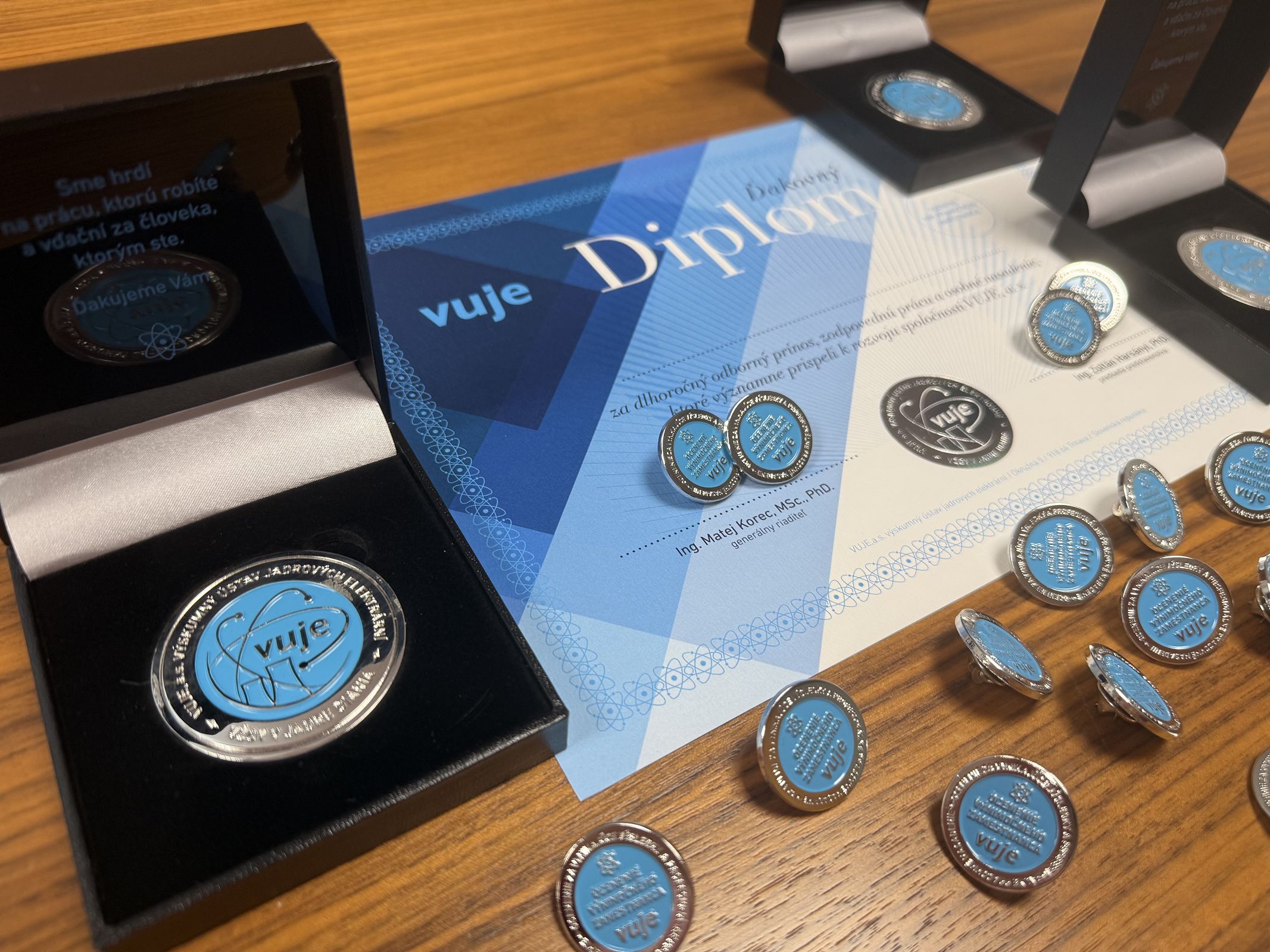 Ľudia v jadre úspechu. Ocenili sme výnimočných zamestnancov VUJE, a. s.