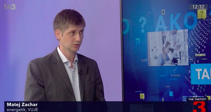 Matej Zachar o fragmentácii parogenerátorov v TA3