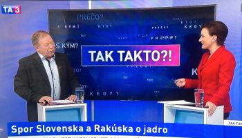 Peter Líška v TA3: Boj proti jadru je len ideológia