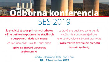 VUJE partnerom odbornej konferencie SES 2019