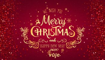 VUJE praje všetkým krásne vianočné sviatky a šťastný nový rok 2020