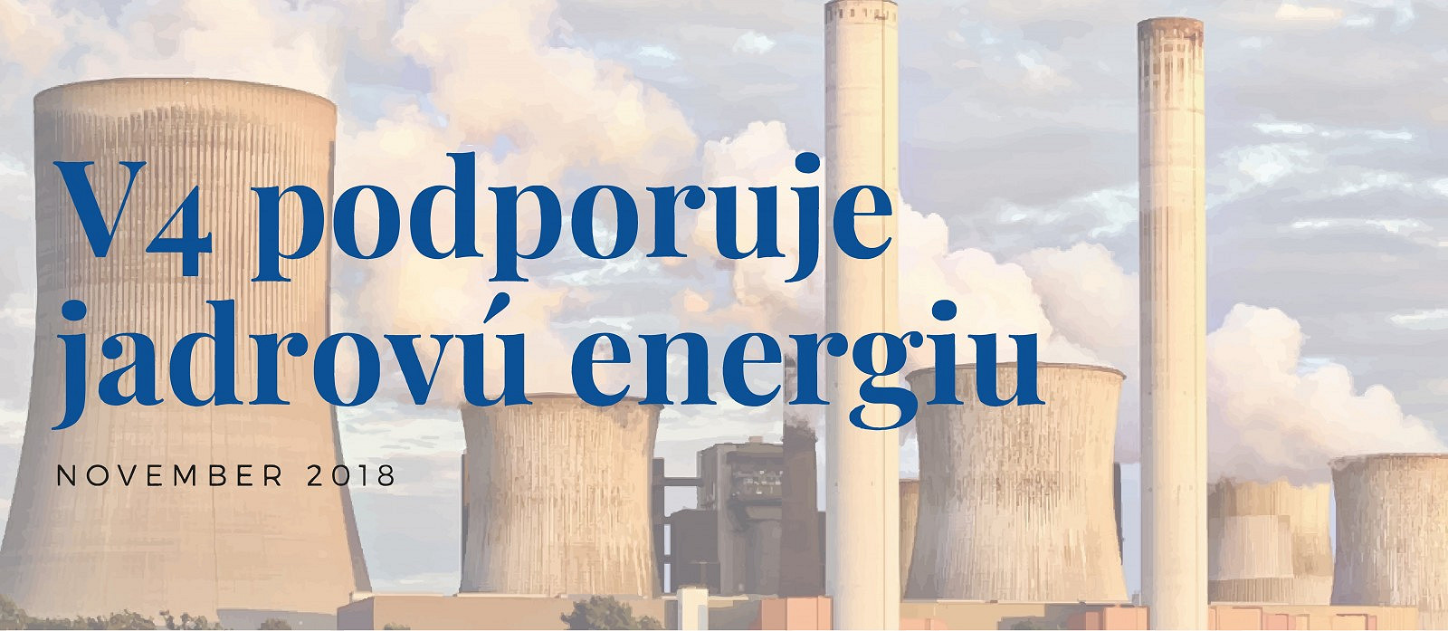 V4 podporuje jadrovú energiu