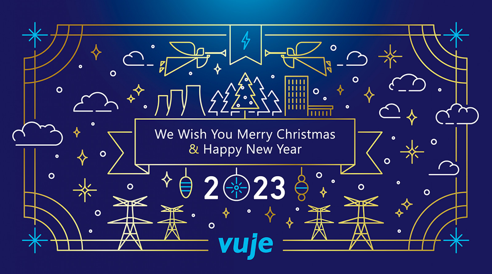 With gratitude for your support in 2022 we wish everyone a peaceful Christmas and successful New Year 2023